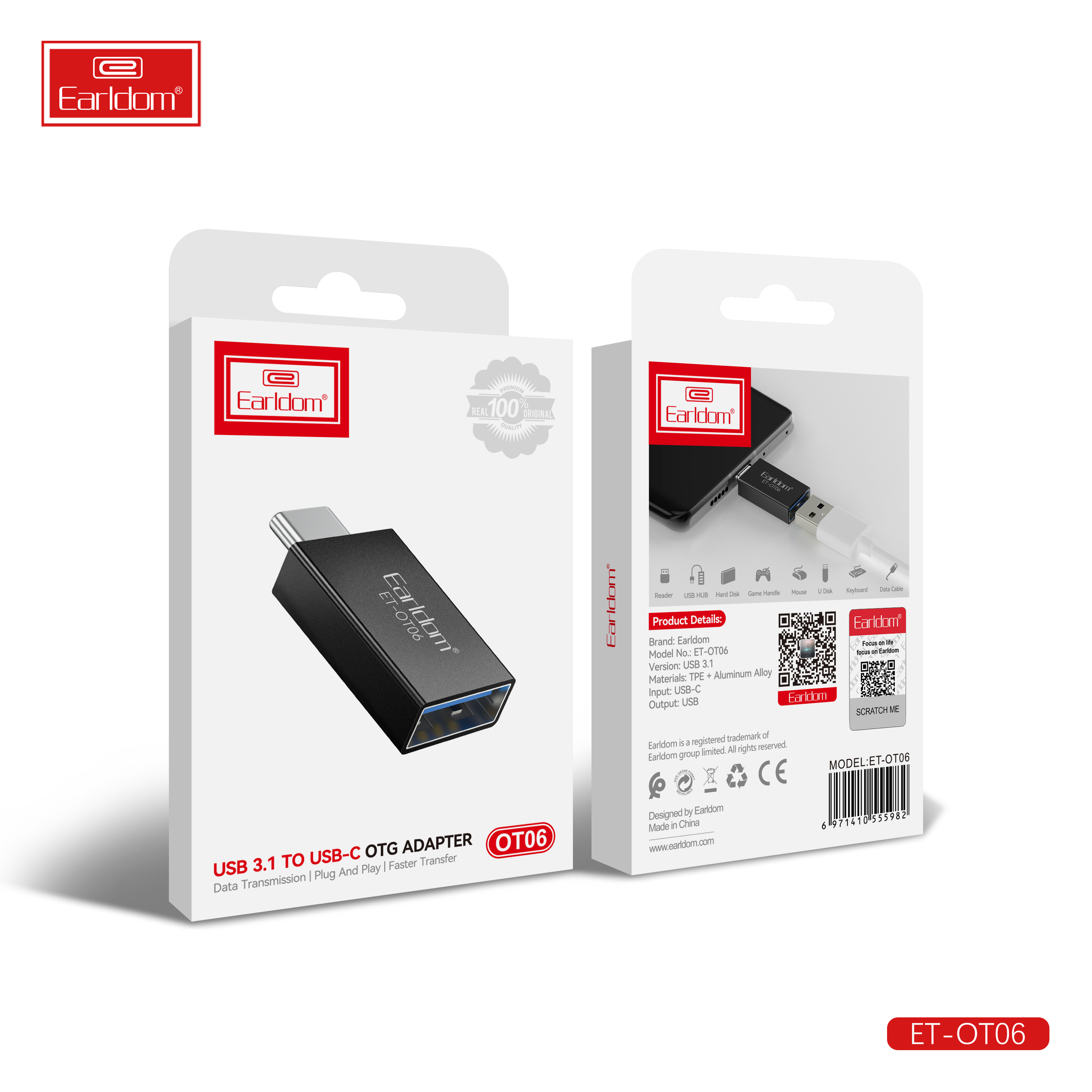 TYPE C TO AF OTG CONVERTER